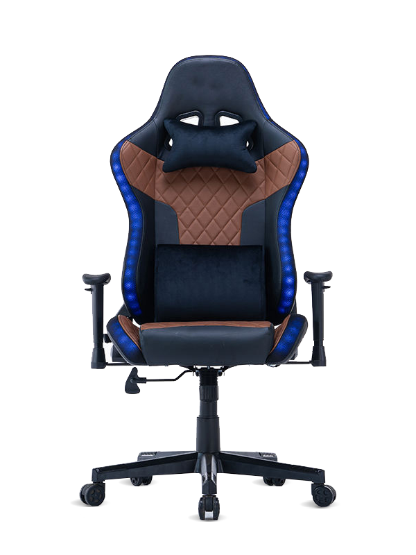 RGB LED 조명을 갖춘 고품질 조절식 팔걸이 맞춤형 게임 의자  RGB LED 조명을 갖춘 고품질 조절식 팔걸이 맞춤형 게임 의자